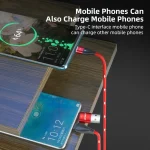 ENKAY 6-in-1 PD100W USB-A / Type-C to Type-C / 8 Pin / Micro USB Magnetic Fast Charging Cable, 1m, 2m - Image 10