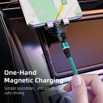 ENKAY 3 in 1 3A USB to Type-C / 8 Pin / Micro USB Magnetic 540 Degrees Rotating Fast Charging Cable, 1m, 2m - Image 8