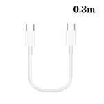 XJ-97 60W 3A USB-C / Type-C to Type-C Fast Charging Data Cable, 0.3m, 0.5m, 1m, 2m