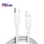 45PQ 45W PD25W + QC3.0 20W USB Super Fast Charger with Type-C to 8 Pin Cable, US Plug, US Plug + Type-C to 8 Pin Cable - Image 3