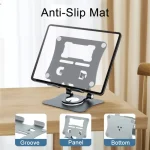 G68 360-Degree Rotating Foldable Phone Tablet Desktop Holder, G68 Silver, G68 Black, G68 Grey - Image 5