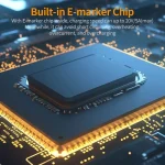 ENKAY PD100W 4-in-1 USB-A / Type-C to Type-C / 8 Pin Multifunction Fast Charging Cable with E-Marker, 1m, 2m - Image 4