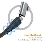 ENKAY PD100W 4-in-1 USB-A / Type-C to Type-C / 8 Pin Multifunction Fast Charging Cable with E-Marker, 1m, 2m - Image 6