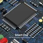 ENKAY 2.4A USB to 8 Pin Fast Charging Data Silicone Cable with LED Display, 1m, 2m - Image 5