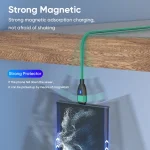 ENKAY 3 in 1 PD100W Type-C to Type-C / 8 Pin / Micro USB Magnetic Fast Charging Cable, 1m, 1.8m - Image 9