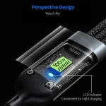 ENKAY 3-in-1 5A USB to Type-C / 8 Pin / Micro USB Fast Charging Cable with Indicator Light, Length: 1.2m - Image 3