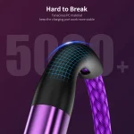 ENKAY 6-in-1 5A USB + Type-C to Type-C / 8 Pin / Micro USB Multifunction Fast Charging Cable, 1.3m - Image 6