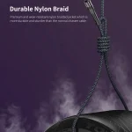 ENKAY 6-in-1 5A USB + Type-C to Type-C / 8 Pin / Micro USB Multifunction Fast Charging Cable, 1.3m - Image 7