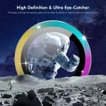 ENKAY Hat-Prince 9H Rear Camera Lens Aluminium Alloy Tempered Glass Film, For Xiaomi Poco X6 Pro, For Xiaomi Poco X5, For Xiaomi Poco F7 Pro / F7 Ultra - Image 3