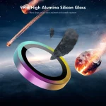 ENKAY Hat-Prince 9H Rear Camera Lens Aluminium Alloy Tempered Glass Film, For Xiaomi Poco X6 Pro, For Xiaomi Poco X5, For Xiaomi Poco F7 Pro / F7 Ultra - Image 4