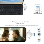 4 in 1 USB-C / Type-C  USB 2.0 + Micro USB + 8 Pin Adapter TF Card Reader, No Memory, 16GB, 32GB, 64GB - Image 6