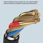 JS-112 2 in 1 USB Male to USB-C / Type-C / 8 Pin OTG Adapter Cable, Length: 15cm - Image 6