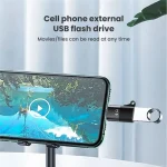 JS-09 Mini USB-C / Type-C to 8 Pin OTG Wireless Microphone Converter - Image 6