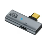 USB-C / Type-C Male to Type-C + USB3.2 Female 10Gbps Data OTG Converter PD 100W Charging Adapter, Type-C + USB