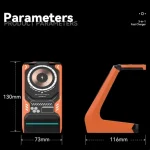 T21 3 in 1 Mecha Charger Mobile Phone Watch Earphone Desktop Wireless Charging Dock Station - Image 3