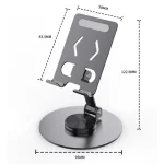 YY-027 360 Degree Rotation Foldable Desktop Phone Tablet Holder, YY-027 - Image 3
