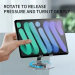 YY-020 360 Degree Rotation Folding Aluminum Alloy Tablet Phone Bracket - Image 9