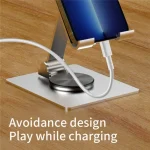 YY-022 360 Degree Rotation Aluminum Alloy Desktop Phone Tablet Holder - Image 7