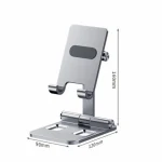 YY-003 Foldable Aluminum Alloy Desktop Tablet Phone Holder - Image 2