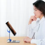 YY-003 Foldable Aluminum Alloy Desktop Tablet Phone Holder - Image 8