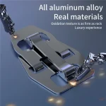 YY-018 Foldable Aluminum Alloy Desktop Phone Tablet Holder - Image 3