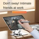 YY-J18 360 Degree Rotation Folding Hollow Heat Dissipation Phone Tablet Stand - Image 4