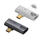 USB-C / Type-C Male to Dual Type-C Female USB3.2/10Gbps OTG Converter PD100W Charging Adapter, Dual Type-C - Image 2