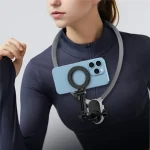 SX-P05 Magnetic Collar Phone Clamp Bracket POV View Mount - Image 6