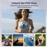 SX-P05 Magnetic Collar Phone Clamp Bracket POV View Mount - Image 7