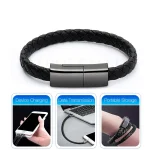 XJ-29 3A USB-C / Type-C to Type-C Creative Bracelet Data Cable, 20cm C to C, 22.5cm C to C - Image 3