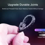 XJ-29 3A USB-C / Type-C to Type-C Creative Bracelet Data Cable, 20cm C to C, 22.5cm C to C - Image 5