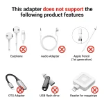 ENKAY ENK-AT121 Plastic 8 Pin to Type-C Data Transfer & Charging Adapter - Image 4