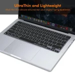 ENKAY US Version Keyboard Cover Soft Silicone Protective Film, For MacBook Pro 14.2 / Pro 16.2 / Air 13.6 / Air 15.3, For MacBook Pro 13.3 (A2289/A2338) / Pro 16 (A2141) - Image 5