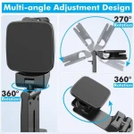 MA-161E Universal Clip-On Lazy Stand Adjustable Desktop Magnetic Phone Holder - Image 5