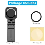 MA-161E Universal Clip-On Lazy Stand Adjustable Desktop Magnetic Phone Holder - Image 6