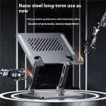 J26S Adjustable Foldable Desktop Tablet Alloy Steel Metal Stand, J26S, J26 - Image 4