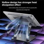 J26S Adjustable Foldable Desktop Tablet Alloy Steel Metal Stand, J26S, J26 - Image 5