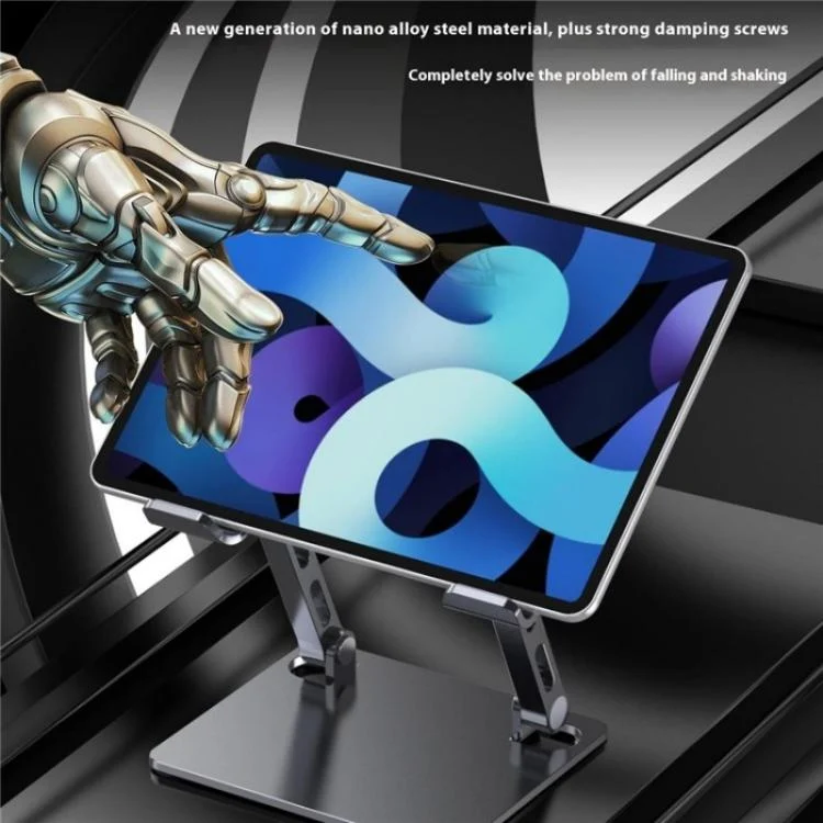 SYA0027874_B9.webp J26S Adjustable Foldable Desktop Tablet Alloy Steel Metal Stand, J26S, J26 - Image 10