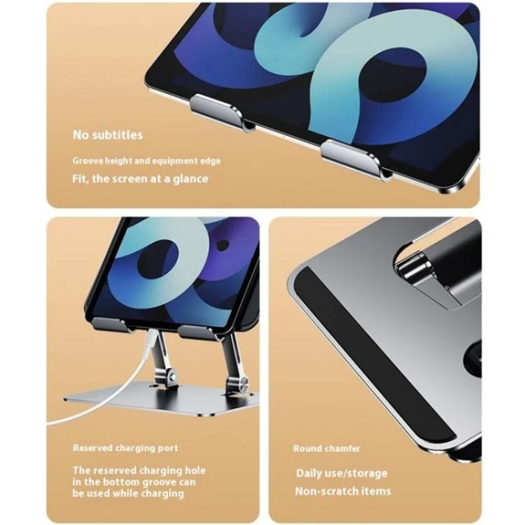 SYA0027878_B7.webp J18S 360 Degree Rotation Desktop Phone Tablet Alloy Steel Holder, J18S - Image 8