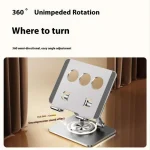 J59 360 Degree Rotating Height Adjustable Tablet Aluminum Alloy Desktop Holder, J59 - Image 4