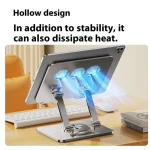 J59 360 Degree Rotating Height Adjustable Tablet Aluminum Alloy Desktop Holder, J59 - Image 5