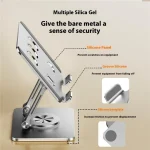 J59 360 Degree Rotating Height Adjustable Tablet Aluminum Alloy Desktop Holder, J59 - Image 6