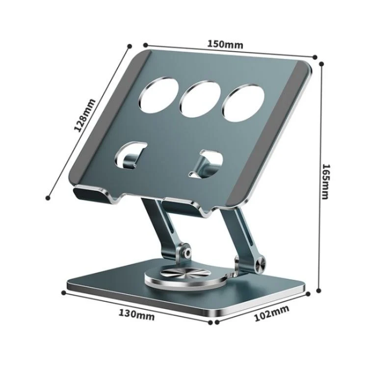 SYA0027879_B7.webp J59 360 Degree Rotating Height Adjustable Tablet Aluminum Alloy Desktop Holder, J59 - Image 8