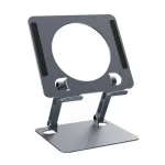 J23S Folding Height Adjustable Desktop Tablet Metal Cooling Holder, J23S