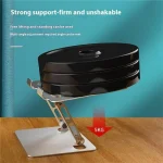 J23S Folding Height Adjustable Desktop Tablet Metal Cooling Holder, J23S - Image 5
