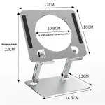 J23S Folding Height Adjustable Desktop Tablet Metal Cooling Holder, J23S - Image 9