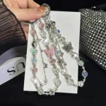Butterfly Beaded Mobile Phone Chain - Image 2