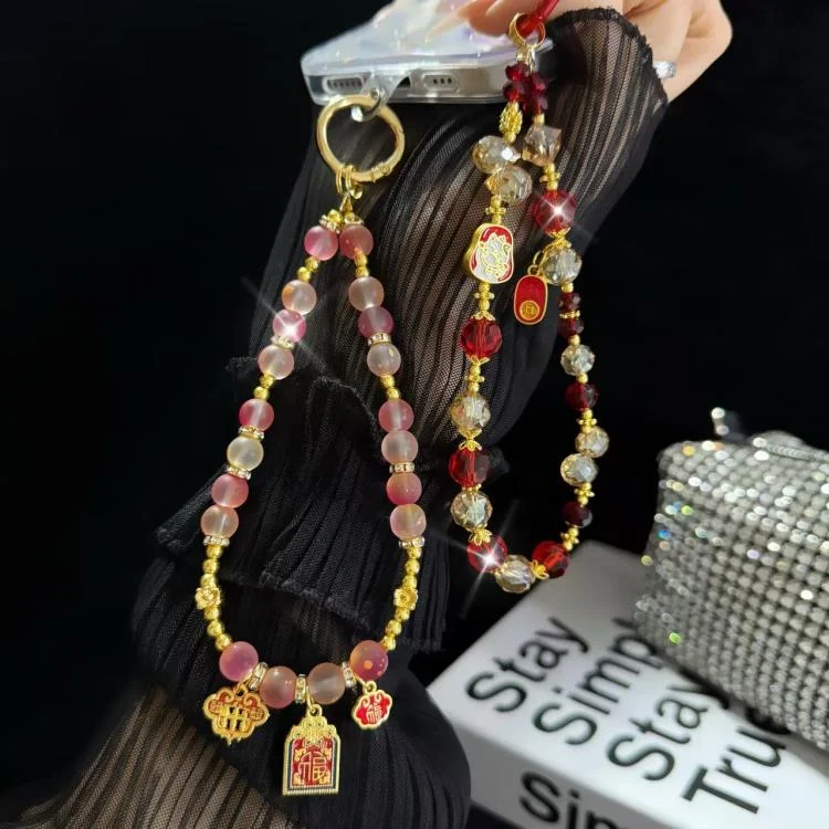 SYA0028127_B3.webp Lucky Cat Lucky Bag Blessing Blessing Word Mobile Phone Chain - Image 4