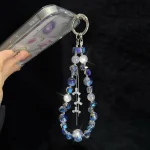 Zircon Tassel Grey Blue Heidi Bead Crystal Chain - Image 6