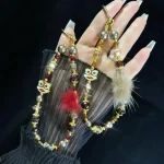 Lion Awakening Hairball Mobile Phone Chain - Image 2
